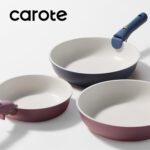 CAROTE 4pcs Non Stick Frying Pans, 8"+10"+12” Frying Pan Egg Pan Omelet Pans with Detachable Handle, Nonstick Cookware, PFOA Free, Induction Compatible & Oven Safe, Dishwasher Safe, Blue - Image 7