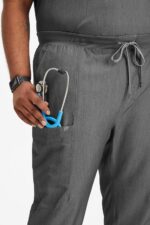 Fabletics Men's All-Shift 5-Pocket Scrub Jogger - MotionTech, 4-Way Stretch, Pocket-Packed, Lightweight, Semi-Slim Fit - Image 4