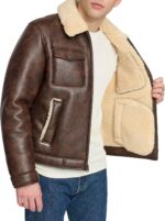 Levi's mens Faux Shearling Trucker Jacket - Image 6