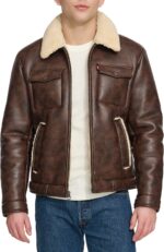 Levi's mens Faux Shearling Trucker Jacket - Image 7