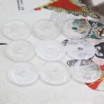 Keleny Semi Precious Gemstones Natural 40mm Circle Peace Donut Beads Adjustable Braided Rope Pendant Necklace 20 Inch - Image 7