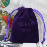 Keleny Semi Precious Gemstones Natural 40mm Circle Peace Donut Beads Adjustable Braided Rope Pendant Necklace 20 Inch - Image 8