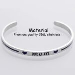 Kivosliviz Deputy Wife Jewelry Police Officer Gift Thin Bangle Bracelet Police Wife Mom Brcelet - Image 3
