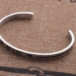 Kivosliviz Deputy Wife Jewelry Police Officer Gift Thin Bangle Bracelet Police Wife Mom Brcelet - Image 6