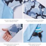BASSDASH Men’s UPF 50 Performance Fishing Shirt Cooling Hoodie Camo Long Sleeve FS17M - Image 6
