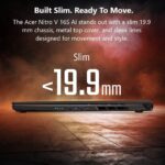 Acer Nitro V 16S AI Gaming Laptop | AMD Ryzen 7 260 Processor | NVIDIA GeForce RTX 5060 Laptop GPU (572 AI Tops) | 16" WUXGA IPS 180Hz Display | 32GB DDR5 | 1TB Gen 4 SSD | Wi-Fi 6 | ANV16S-41-R2AJ - Image 8