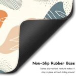 Dapesuom Small Mouse Pad, 6 x 8 Inch Thick Rubber Premium-Textured Non-Slip Portable & Washable Mini Mouse Mat for Women Men Wireless Laptops Keyboard Tray Gaming Work Computer Office Travel, Leaf - Image 5