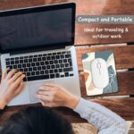 Dapesuom Small Mouse Pad, 6 x 8 Inch Thick Rubber Premium-Textured Non-Slip Portable & Washable Mini Mouse Mat for Women Men Wireless Laptops Keyboard Tray Gaming Work Computer Office Travel, Leaf - Image 8