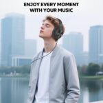 USB C Headphones Wired, Over Ear USB C Wired Headphones with Microphone, HD Stereo Sound, Volume Control, Foldable USB Type C Headphones for Adult/Teens/Computer/Laptop/iPhone 15/16/17, Black - Image 7