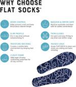 FLAT SOCKS No Show Socks, Sockless Shoe Liner, No Slipping, Odor Control, Washable Barefoot Shoe Insert - Image 4