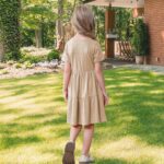 Toddler Baby Girls Dress Little Girl Summer Dress Casual Short Sleeve Round Neck Party Baby Beach Sundress 18M-6T - Image 4