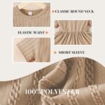 Toddler Baby Girls Dress Little Girl Summer Dress Casual Short Sleeve Round Neck Party Baby Beach Sundress 18M-6T - Image 7