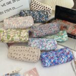 Cute Pencil Case Aesthetic Student Pencil Pouch Coin Pen Pouch Cosmetic Bag Office Stationery Organizer For Kids Teen School (Y) - Image 4