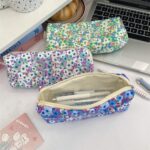 Cute Pencil Case Aesthetic Student Pencil Pouch Coin Pen Pouch Cosmetic Bag Office Stationery Organizer For Kids Teen School (Y) - Image 5