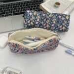Cute Pencil Case Aesthetic Student Pencil Pouch Coin Pen Pouch Cosmetic Bag Office Stationery Organizer For Kids Teen School (Y) - Image 6