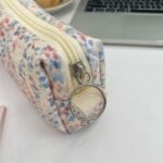 Cute Pencil Case Aesthetic Student Pencil Pouch Coin Pen Pouch Cosmetic Bag Office Stationery Organizer For Kids Teen School (Y) - Image 8