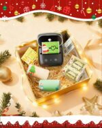 Phomemo Label Maker Machine with Tapes, Bluetooth Thermal Label Printer Easy to Use with Phones & PC, Address Label Maker for Small Business, Offcie, Home, 2 Inch Barcode Printer with 3 Label Rolls - Image 3