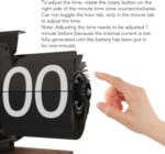 Irishom Digital Flip Down Clock Retro Automatic Turning Battery Operated Mechanical Clock for Home Room Office Decoration (Black) - Image 5