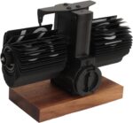 Irishom Digital Flip Down Clock Retro Automatic Turning Battery Operated Mechanical Clock for Home Room Office Decoration (Black) - Image 8