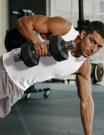 JMIERR Men's Ribbed Tank Tops Knit Sleeveless Workout T Shirt Muscle Gym Fitness Tee - Image 4