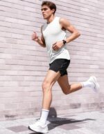 JMIERR Men's Ribbed Tank Tops Knit Sleeveless Workout T Shirt Muscle Gym Fitness Tee - Image 9