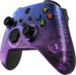 eXtremeRate Replacement Faceplate for Xbox Series X & S Controller - Personalize Your Control - Gradient Translucent Bluebell Front Housing Shell for Xbox Wireless Controller - Image 6