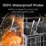 MEATER Pro: Smart Bluetooth Wireless Meat Thermometer Digital | 1000°F Heat Resistance | Long Range | Certified Accuracy | BBQ, Oven, Grill, Smoker, Air Fryer, Deep Fryer - Image 7