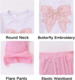 Girls Clothes 2 Piece Cute Butterfly Sweatshirt & Flared Pants/Cargo Pants Winter Outfits for Teen Girls 7-14Y - Image 7