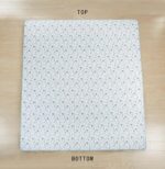 Chezmoi Collection Fran 3-Piece Floral Quilt Set Queen - Blue White Poppy Floral Watercolor Printed Microfiber Lightweight Bedspread Set for All Season - Image 6