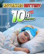 Kids Headphones Headband Bluetooth-Toddler Wireless & Wired Headphones Headband - Comfortable Fit - Safe Volume Limited - Adjustable for Travel, Learning, Sleep and Entertainment - Image 6