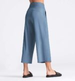 THE GYM PEOPLE Womens' Yoga Pants with Pockets and Tummy Control High Waist in Flare Crop - Image 7