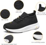 Mens Slip on Walking Shoes Comfort Sock Shoes Non Slip Mesh Casual Running Sneakers - Image 6