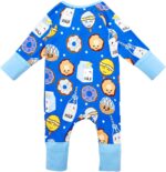 Bow Dream Bamboo Rayon Baby Pajamas Infant Sleepers Newborn Girl Boy Clothes Rompers Jumpsuit Outfit - Image 4