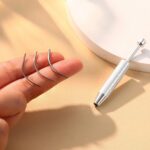 Piercing Taper Ball Grabber Tool for Changing Jewelry - 14G 16G 18G 20G Stainless Steel Flat Back Earrings Applicator Tool Threadless Insertion Pin Thread Body Piercing Kit for Ear Nose Lip - Image 5