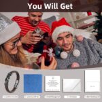 Mens Gift Leather Infinity Bracelet, Braided Leather Bracelet Stainless Steel Engraved with Love You Forever Jewelry Gifts for Dad Husband Brother Boyfriend Son 7.5/8/9 Inches - Image 5