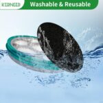 Hepa Filter Sponge Replacement Accessories for Neakasa/Neabot P1 Pro Pet Grooming Kit & Vacuum(3 Hepa Filters+7 Sponges) - Image 6