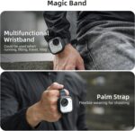 Silicone Strap Case for Insta360 Go Ultra, Cat Collar Wristband Backpack Clip Bicycle Strap for Insta360 Go Ultra Accessories - Image 6