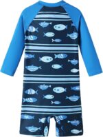 UMELOK Baby Boy Swimsuit UPF 50+ Sun Protection Rash Guard Swimwear - Image 3