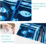UMELOK Baby Boy Swimsuit UPF 50+ Sun Protection Rash Guard Swimwear - Image 5