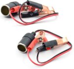 VSTM OBD II Vehicle ECU Emergency Power Supply Cable Memory Saver (3Meter) with Alligator Clip-On 12V Car Battery Cigarette Lighter Power Extension Socket - Image 3