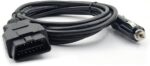 VSTM OBD II Vehicle ECU Emergency Power Supply Cable Memory Saver (3Meter) with Alligator Clip-On 12V Car Battery Cigarette Lighter Power Extension Socket - Image 5