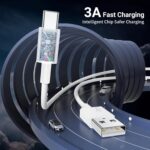 Essri Car CarPlay Cable for iPhone 17, 16, 15 USB C Charger Cord, 3-Pack 3FT USB A to USB C Charging Cable for Apple iPhone 17/17 Pro/Air/16e/16/15 Pro Max/Plus Cord, for iPad Pro/Air 6th/5th Gen - Image 4