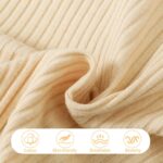 Newborn Baby Girl Clothes Infant Summer Outfits Flying Sleeves Romper and Flora Skirt Set for 0-3-6-12-18 Months - Image 8