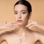 RWQIAN Letter Necklace for Women Bubble, Chunky Initial Alphabet A-Z Pendant Puffy Name Personalized Necklace Dainty Zircon CZ Fashion Jewelry Gifts for Girls Girlfriend - Image 5