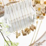 RWQIAN Letter Necklace for Women Bubble, Chunky Initial Alphabet A-Z Pendant Puffy Name Personalized Necklace Dainty Zircon CZ Fashion Jewelry Gifts for Girls Girlfriend - Image 6