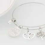 HUTIMY Mimi Bracelet for Women Grandma from Grandkids Granddaughter for Birthday Mothers Day Mimi Bangle Bracelet - Image 6