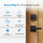 ULTRALOQ Bolt NFC, World's First Smart Lock with Apple Home Key and Android NFC Tap to Unlock, Built in Wi-Fi Deadbolt, Remote Control, Works with HomeKit, Alexa, Google, 1 Year Battery, BHMA Cert. - Image 4