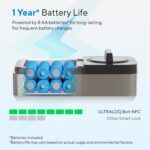 ULTRALOQ Bolt NFC, World's First Smart Lock with Apple Home Key and Android NFC Tap to Unlock, Built in Wi-Fi Deadbolt, Remote Control, Works with HomeKit, Alexa, Google, 1 Year Battery, BHMA Cert. - Image 8