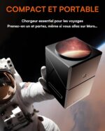 ZEEHOO 3 in 1 Charging Station, iPhone Charging Station for Apple MagSafe Charger, Qi2 Certified, 15W Fast Wireless Charger, for Apple Watch, for iPhone 17,16 15,14,13,12 Series, AirPods (Black) - Image 7