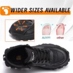 Steel Toe Work Boots for Men - Wide Toe Lightweight Safety Boots with Breathable Mesh Upper, Slip-Resistan & Durable Shoes - Image 5